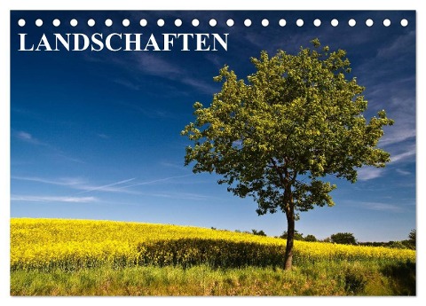 Landschaften (Tischkalender 2024 DIN A5 quer), CALVENDO Monatskalender - Rico Ködder