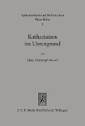 Cover-Bild zum Titel 'Katharismus im Untergrund' von 'Hans Ch. Stoodt'