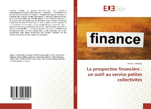 La prospective financière : un outil au service petites collectivités - Aurore Talefaisse