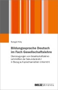 Cover-Bild zum Titel 'Bildungssprache Deutsch im Fach Gesellschaftslehre' von 'Songül Kilic'