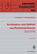 Cover-Bild zum Titel 'Architektur und Betrieb von Rechensystemen' von ''