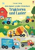 Cover-Bild zum Titel 'Mein Immer-wieder-Stickerbuch: Traktoren und Laster' von 'Hannah Watson'