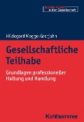 Cover-Bild zum Titel 'Gesellschaftliche Teilhabe' von 'Hildegard Mogge-Grotjahn'