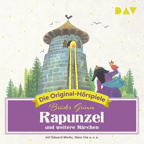 Rapunzel und weitere Märchen - Jacob Grimm, Wilhelm Grimm