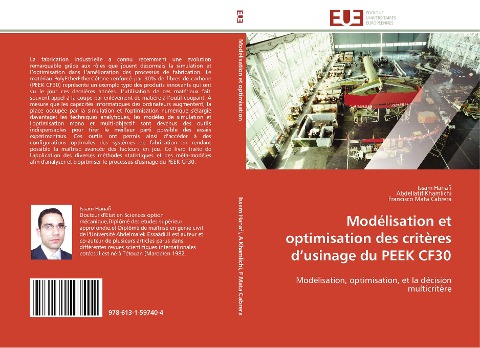 Modélisation et optimisation des critères d'usinage du PEEK CF30 - Issam Hanafi, Abdellatif Khamlichi, Francisco Mata Cabrera