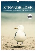 Strandbilder - Künstlerische Impressionen von der Nordsee (Wandkalender 2025 DIN A3 hoch), CALVENDO Monatskalender - Klaus Kunze