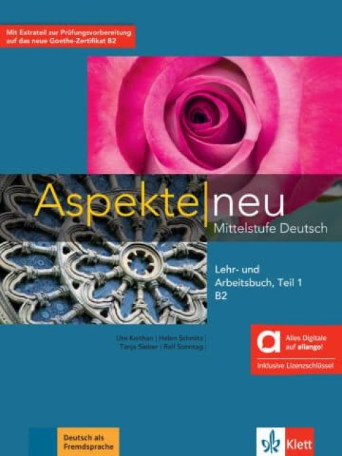 Aspekte neu B2 Teil 1 - Hybride Ausgabe allango - 