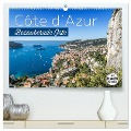 CÔTE D¿AZUR Bezaubernde Orte (hochwertiger Premium Wandkalender 2025 DIN A2 quer), Kunstdruck in Hochglanz - Melanie Viola