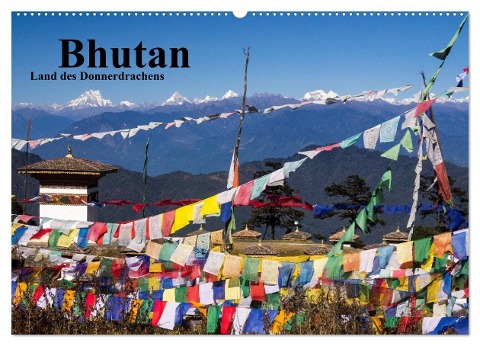 Bhutan 2024 - Land des Donnerdrachens (Wandkalender 2024 DIN A2 quer), CALVENDO Monatskalender - Winfried Rusch - Www. W-Rusch. De