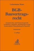 Cover-Bild zum Titel 'BGB-Bauvertragsrecht' von ''