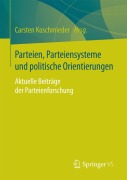 Cover-Bild zum Titel 'Parteien, Parteiensysteme und politische Orientierungen' von ''