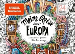 Cover-Bild zum Titel 'Meine Reise durch Europa' von 'Rita Berman'