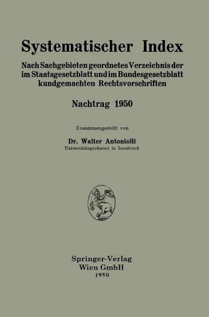Systematischer Index - 