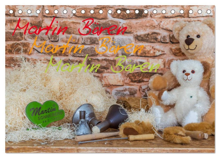 Martin Bären (Tischkalender 2026 DIN A5 quer), CALVENDO Monatskalender - HeschFoto HeschFoto