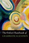 Cover-Bild zum Titel 'The Oxford Handbook of Grammaticalization' von ''