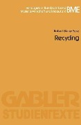 Cover-Bild zum Titel 'Recycling' von 'Robert Günter Panz'