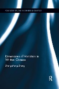 Dimensions of Variation in Written Chinese - Zheng-Sheng Zhang