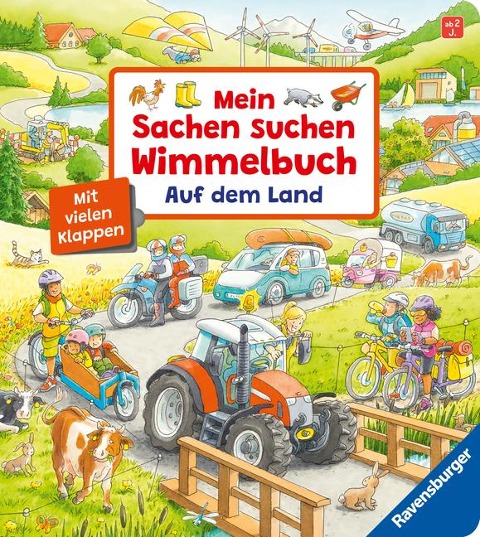 Mein Sachen suchen Wimmelbuch: Auf dem Land - Susanne Gernhäuser