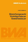 Cover-Bild zum Titel 'Bewertungsrecht/Vermögensteuer/Gewerbesteuer' von 'Heinz Landwehr'