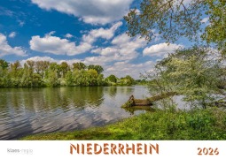 Cover-Bild zum Titel 'Niederrhein 2026 Bildkalender A4 Spiralbindung' von ''