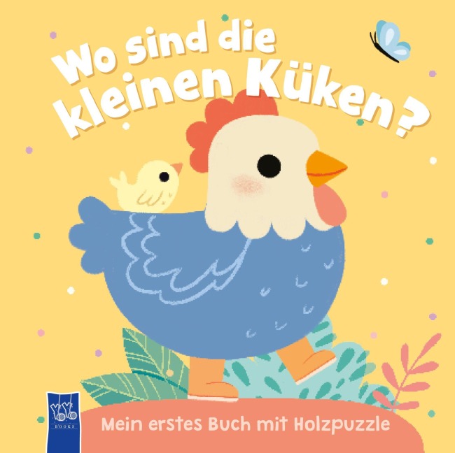 Wo sind die kleinen Küken? Mein erstes Buch mit Holzpuzzle - 