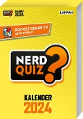 Rocket Beans TV - Nerd Quiz-Kalender 2024 mit Fragen rund um Games, Filme und Popkultur - Rocket Beans Entertainment GmbH
