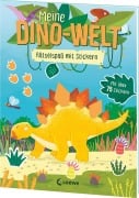 Meine Dino-Welt - Rätselspaß mit Stickern - 