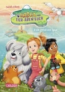 Cover-Bild zum Titel 'Insel der Tier-Abenteuer 1: Eine geheime Spur' von 'Judith Allert'