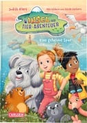 Cover-Bild zum Titel 'Insel der Tier-Abenteuer 1: Eine geheime Spur' von 'Judith Allert'