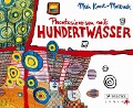 Cover-Bild zum Titel 'Kunst-Malbuch Hundertwasser' von 'Doris Kutschbach'
