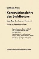 Grundlagen und Bauelemente - Gotthard Franz