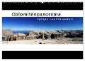 Dolomitenpanorama Gipfelglück und Sehnsuchtsort (Wandkalender 2024 DIN A2 quer), CALVENDO Monatskalender - Götz Weber