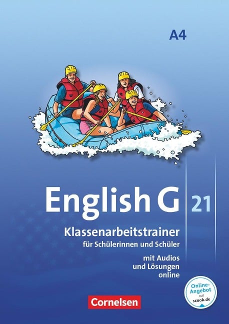English G 21. Ausgabe A 4. Klassenarbeitstrainer mit Audios und Lösungen online - Senta Friedrich, Timo Keller, Bärbel Schweitzer