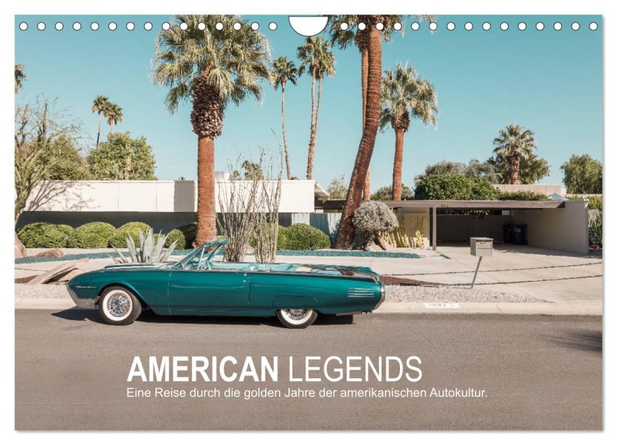 AMERICAN LEGENDS (Wandkalender 2025 DIN A4 quer), CALVENDO Monatskalender - Roman Becker