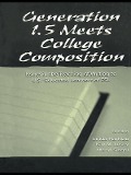 Cover-Bild zum Titel 'Generation 1.5 Meets College Composition' von ''