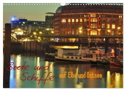 Cover-Bild zum Titel 'Boote und Schiffe auf Elbe und Ostsee (Wandkalender 2026 DIN A3 quer), CALVENDO Monatskalender' von 'Photocreation Photocreation'