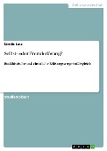 Cover-Bild zum Titel 'Selbst- oder Fremderlösung?' von 'Linda Lau'
