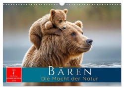 Cover-Bild zum Titel 'Bären - Die Macht der Natur (Wandkalender 2026 DIN A3 quer), CALVENDO Monatskalender' von 'Roder Roder'