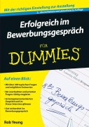 Cover-Bild zum Titel 'Erfolgreich im Bewerbungsgespräch für Dummies' von 'Rob Yeung'
