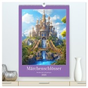 Cover-Bild zum Titel 'Märchenschlösser - Bezaubernde Schlossburgen (hochwertiger Premium Wandkalender 2026 DIN A2 hoch), Kunstdruck in Hochglanz' von 'Liselotte Brunner-Klaus'