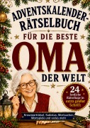Cover-Bild zum Titel 'Adventskalender-Rätselbuch für die beste Oma der Welt' von 'Tilda Rosenhain'