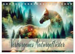 Cover-Bild zum Titel 'Verborgenes Naturgeflüster (Tischkalender 2026 DIN A5 quer), CALVENDO Monatskalender' von 'Dusanka Djeric'