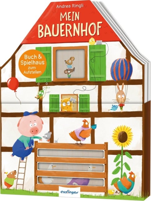 Buch & Spielhaus zum Aufstellen: Mein Bauernhof - 