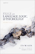 Cover-Bild zum Titel 'Frege on Language, Logic, and Psychology' von 'Eva Picardi'