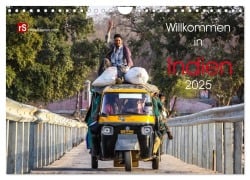 Cover-Bild zum Titel 'Willkommen in Indien 2025 (Wandkalender 2025 DIN A4 quer), CALVENDO Monatskalender' von 'Uwe Bergwitz'