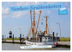 Nordsee-Krabbenkutter (Wandkalender 2026 DIN A2 quer), CALVENDO Monatskalender - Günther Klünder