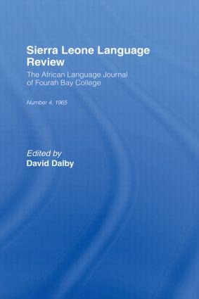 African Language Review - 