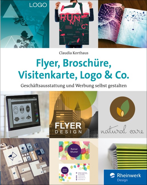 Flyer, Broschüre, Visitenkarte, Logo u. Co. - Claudia Korthaus