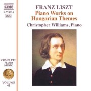 Cover-Bild zum Titel 'Liszt: Sämtliche Klaviermusik,Vol. 65' von 'Christopher Williams'