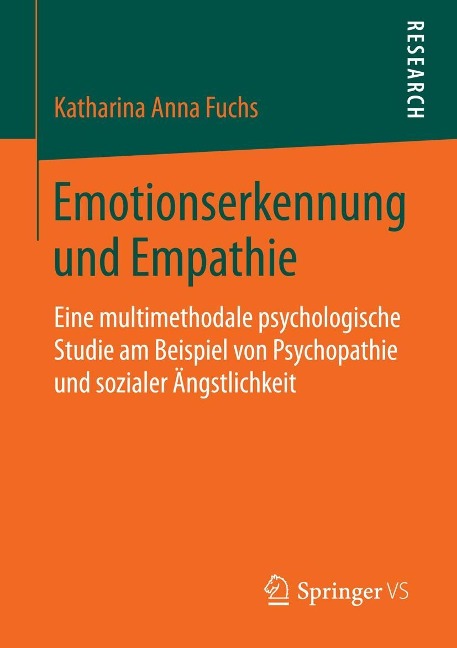Emotionserkennung und Empathie - Katharina Anna Fuchs